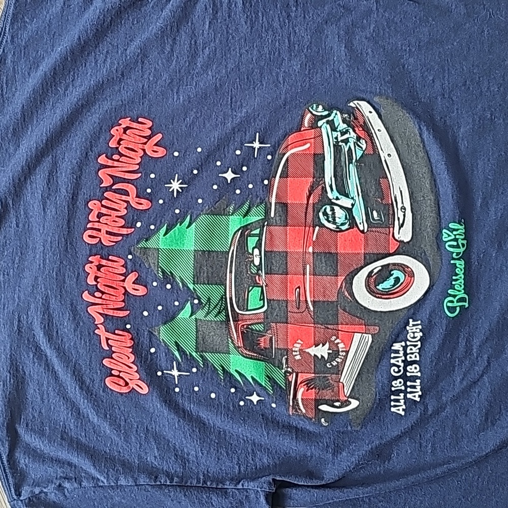 BLESSED GIRL LS TEE - Picture 3 of 6
